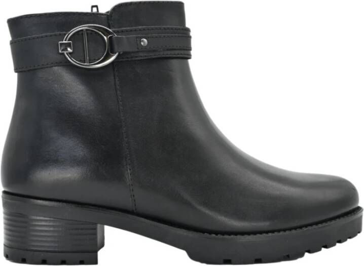 Cinzia Soft Zwarte Laarzen | Enkellaarsjes Black Dames