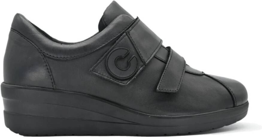 Cinzia Soft Zwarte Sneakers Iv120306 Black Dames