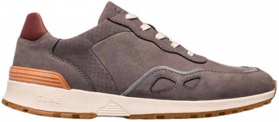 Clae Hayden Nubuck Sneakers Bruin Heren