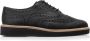 Clarks Baille Brogue Damesschoenen Black Dames - Thumbnail 1