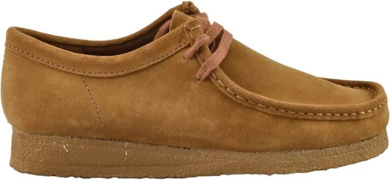 Clarks Beige Schoenen voor Heren Brown Heren