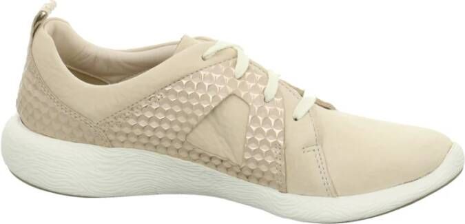 Clarks Beige Veterschoenen voor Vrouwen Beige Heren