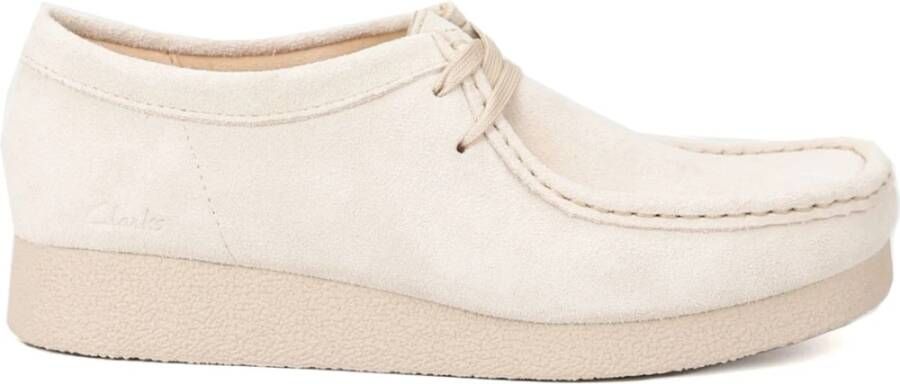 Clarks Beige Vrijetijdssneakers voor Vrouwen Beige Dames