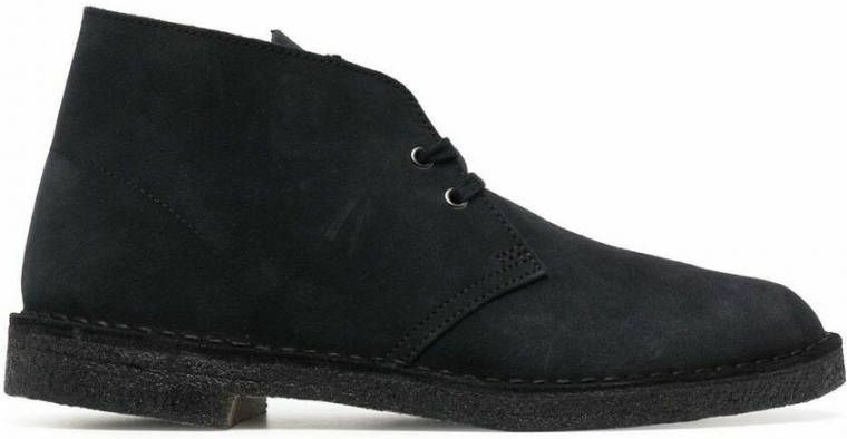 Clarks Marineblauwe Leren Enkellaarzen Blauw Heren