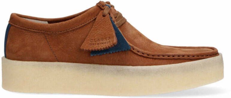 Clarks Tan Nubuck Lifestyle Schoen Brown Heren