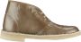 Clarks Metallic Leren Desert Boot voor Dames Green Dames - Thumbnail 21