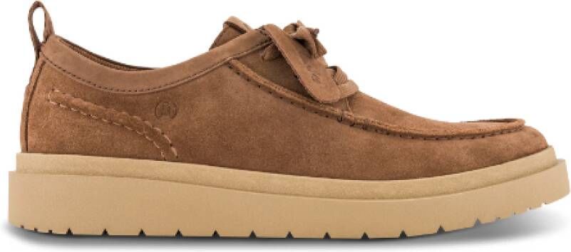 Clarks Bruine Leren Veterschoenen Brown Heren