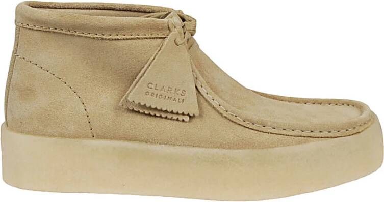 Clarks Bruine Suède Leren Laarzen Brown Heren