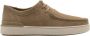 Clarks Bruine Suède Sneakers Casual Schoenen Brown Heren - Thumbnail 1