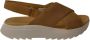 Clarks Camel Suède Dames Sandaal Dashlite Wish Brown Dames - Thumbnail 11