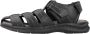 Clarks Casual vis platte sandalen Black Heren - Thumbnail 2