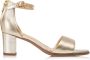 Clarks Champagne Leren Sandalen Kaylin60 2Part Yellow Dames - Thumbnail 1