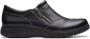 Clarks Comfortabele leren loafer in zwart Black Dames - Thumbnail 2