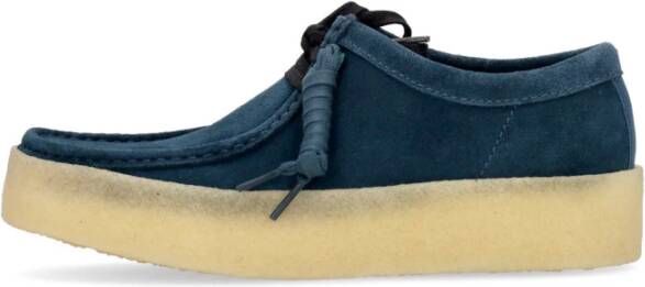 Clarks Diepblauwe Mocassin Lifestyle Schoen Blue Heren