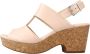 Clarks Elegant High Heel Sandals Pink Dames - Thumbnail 2