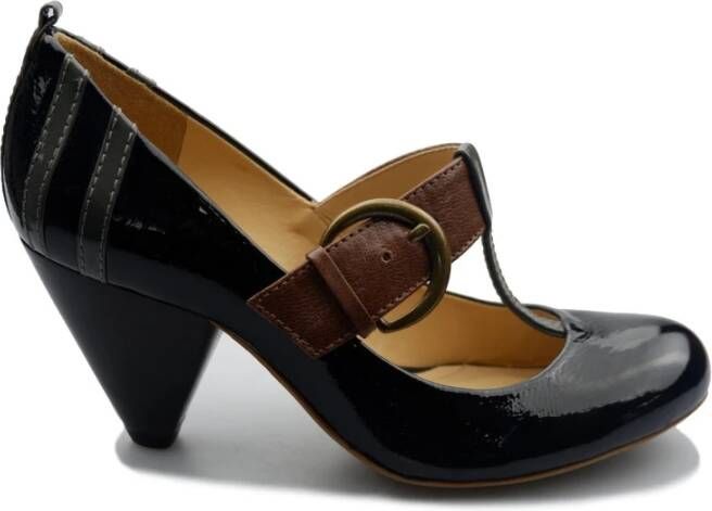 Clarks Elegante Patentleren Damesschoenen Black Dames