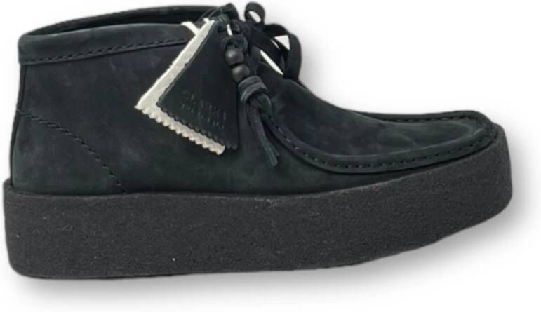 Clarks Wallabeecup Bt Blackubuck Originals Zwart Dames