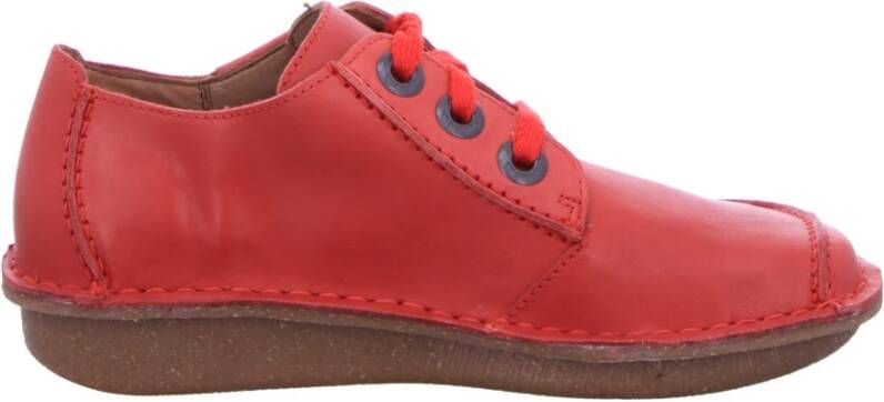 Clarks Funny Dream Rode Schoenen Red Dames