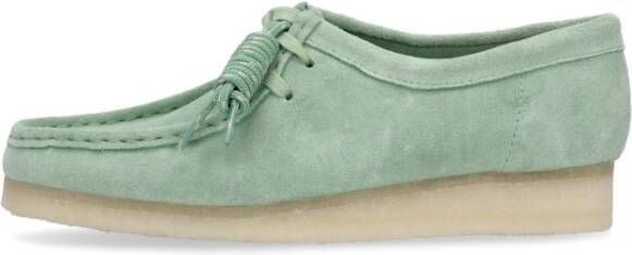 Clarks Groene Wallabee Moccasin Schoen Green Dames