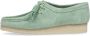 Clarks Groene Wallabee Moccasin Schoen Green Dames - Thumbnail 1