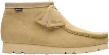 Clarks GTX Wallabee Boot in Maple Beige Heren