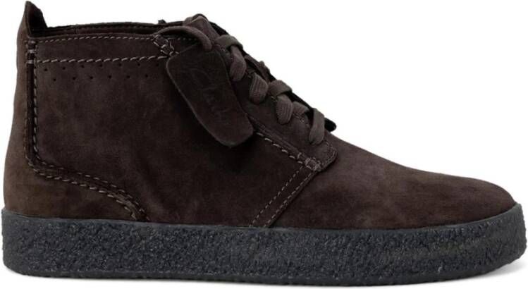 Clarks Heren Leren Veterschoenen Brown Heren