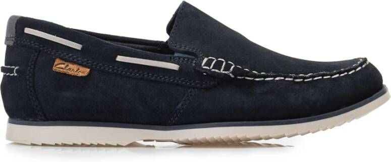 Clarks Heren Loafers Noonan Step Blue Heren