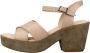 Clarks High Heel Sandals Brown Dames - Thumbnail 2