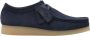 Clarks Ink Suede Wallabee Schoen Blue Heren - Thumbnail 1