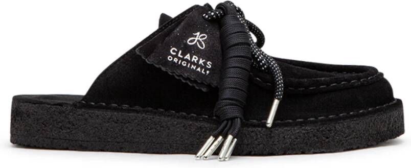 Clarks Jorja Smith Desert Nomad Mule Black Dames