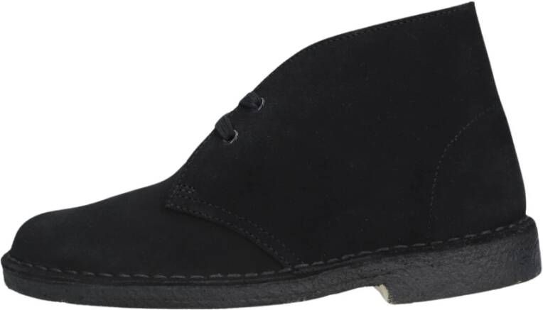 Clarks Klassieke Desert Boot Dames Schoenen Black Dames