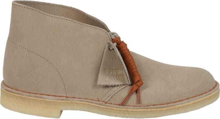 Clarks Klassieke Desert Boot voor Heren Beige Heren