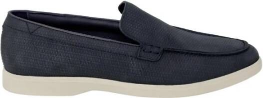 Clarks Klassieke Slip-On Loafer Navy Blue Heren