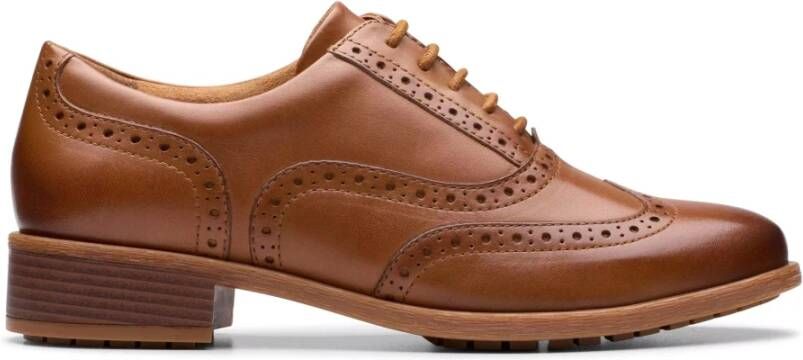 Clarks Klassieke veterschoen bruin Brown Dames