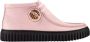 Clarks Krokodillenleren Hoge Top Sneakers Pink Heren - Thumbnail 1