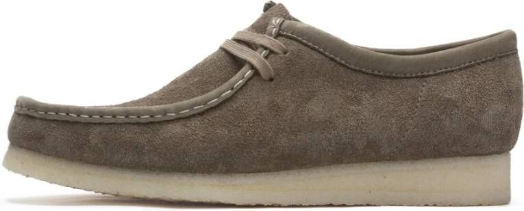 Clarks Laced Shoes Beige Heren