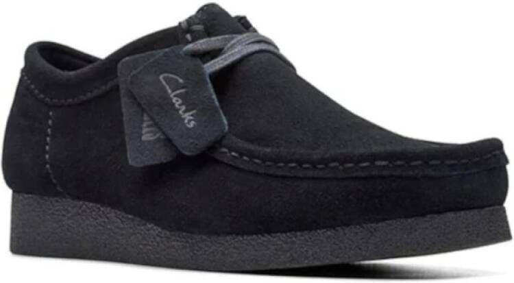 Clarks Laced Shoes Black Heren