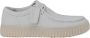 Clarks Witte Torhill Lo Sneakers Gray Heren - Thumbnail 1