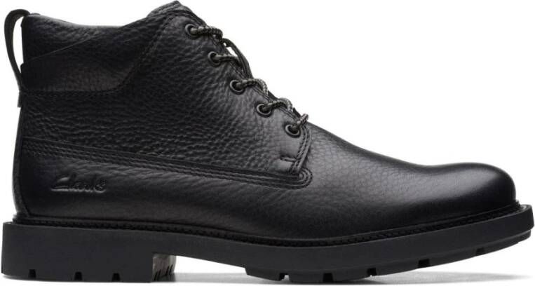 Clarks Lage Schoenen Black Heren