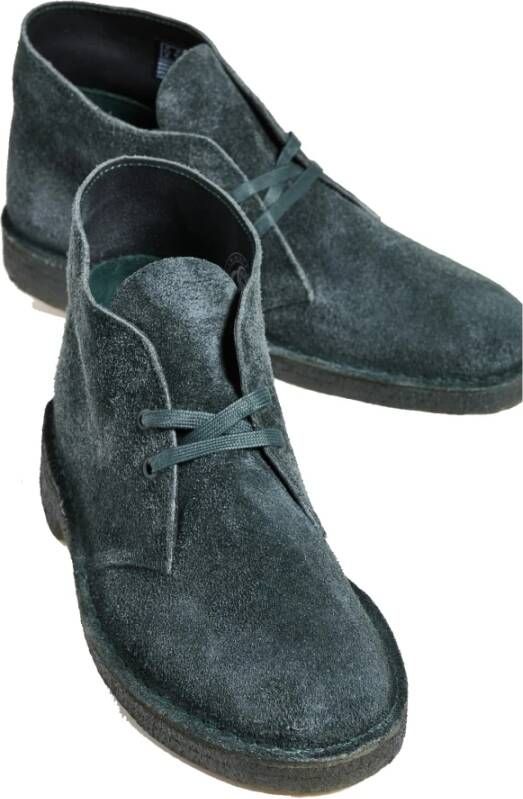 Clarks Lage Schoenen Green Heren Schoenen