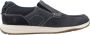 Clarks Instapper Sailview Step Blauw Nubuck - Thumbnail 2