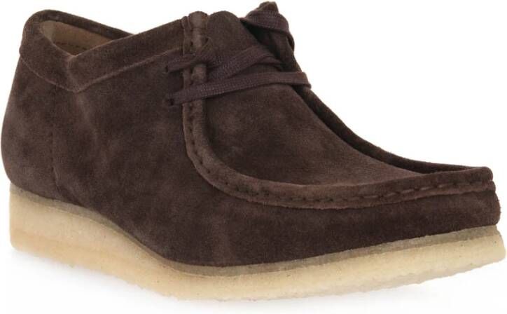 Clarks Loafers Wallabee Brown Heren