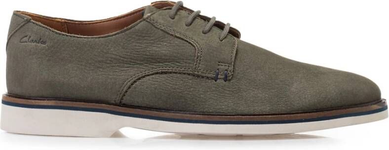 Clarks Malwood Plain Herenschoenen Green Heren