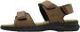 Clarks Moderne Platte Sandalen Brown Heren - Thumbnail 2