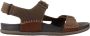 Clarks Nature 5 Trail Platte Sandalen Brown Heren - Thumbnail 2