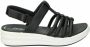 Clarks Zwarte Sandalen Drift Ease Stijl Black Dames - Thumbnail 3