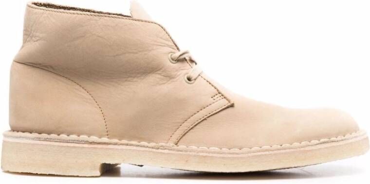 Clarks Schoenen Beige Heren