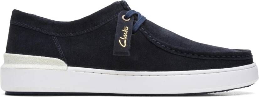 Clarks Schoenen Blue Heren