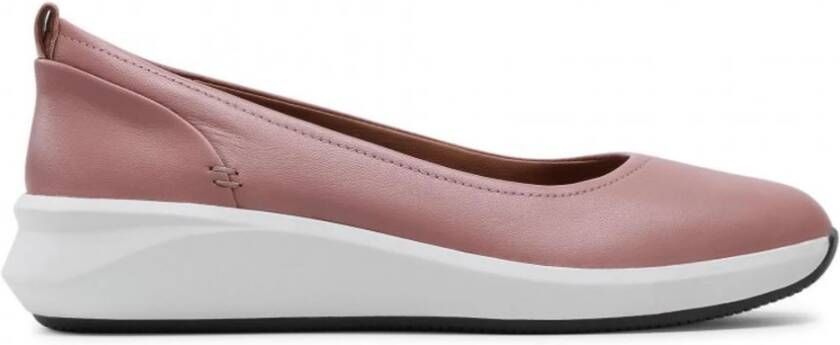 Clarks Ballerinas Roze Dames