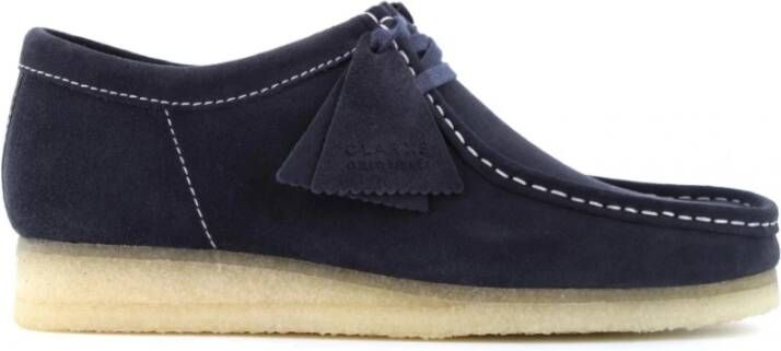 Clarks Shoes Blue Heren